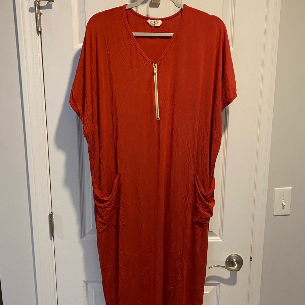 DWELL & SLUMBER Apple Cocoon Dress
